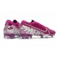 Crampons Nouveau Nike Mercurial Vapor XIII Elite FG Violet Blanc