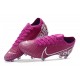 Crampons Nouveau Nike Mercurial Vapor XIII Elite FG Violet Blanc