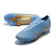 Nike Mercurial Vapor 13 Elite FG ACC Chaussure Bleu Or