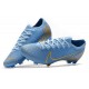 Nike Mercurial Vapor 13 Elite FG ACC Chaussure Bleu Or