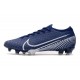 Crampons Nouveau Nike Mercurial Vapor XIII Elite FG Bleu Blanc