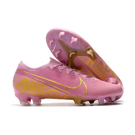 Crampons Nouveau Nike Mercurial Vapor XIII Elite FG Rose Or