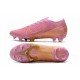 Crampons Nouveau Nike Mercurial Vapor XIII Elite FG Rose Or