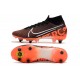 Nike Mercurial Superfly VII Elite DF SG-Pro Anti Clog Noir Blanc Cramoisi