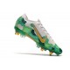 Nike Mercurial Vapor XIII Elite SG-PRO Anti-Clog Mbappe Gris Vert Or