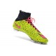 Coupe du monde 2014 Chaussures Nike Mercurial Superfly FG Jaune Rose Noir