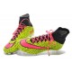 Coupe du monde 2014 Chaussures Nike Mercurial Superfly FG Jaune Rose Noir