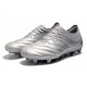 Crampons Nouvel adidas Copa 20.1 FG Argent Jaune Solaire