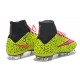 Coupe du monde 2014 Chaussures Nike Mercurial Superfly FG Jaune Rose Noir