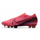 Crampons Nouveau Nike Mercurial Vapor XIII Elite FG Cramoisi Noir