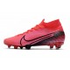 Nike Mercurial Superfly 7 Elite SE FG Crampon - Cramoisi Noir