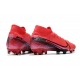 Nike Mercurial Superfly 7 Elite SE FG Crampon - Cramoisi Noir