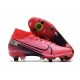 Nike Mercurial Superfly VII Elite DF SG-Pro Anti Clog Cramoisi Noir