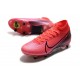 Nike Mercurial Superfly VII Elite DF SG-Pro Anti Clog Cramoisi Noir