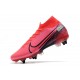 Nike Mercurial Superfly VII Elite DF SG-Pro Anti Clog Cramoisi Noir