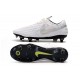 Nike Tiempo Legend 8 Elite SG-PRO Blanc Platine Gris