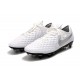 Nike Tiempo Legend 8 Elite SG-PRO Blanc Platine Gris