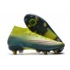 Nike Mercurial Superfly VII Elite DF SG-Pro Anti Clog Citron Noir Vert