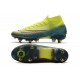 Nike Mercurial Superfly VII Elite DF SG-Pro Anti Clog Citron Noir Vert