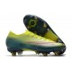 Nike Mercurial Vapor XIII Elite SG-PRO Anti-Clog Citron Noir Vert