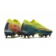 Nike Mercurial Vapor XIII Elite SG-PRO Anti-Clog Citron Noir Vert