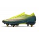 Nike Mercurial Vapor XIII Elite SG-PRO Anti-Clog Citron Noir Vert