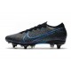 Nike Mercurial Vapor XIII Elite SG-PRO Anti-Clog Noir Bleu