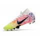 Nike Mercurial Superfly 7 Elite SE FG -Neymar Blanc Noir Bleu Volt