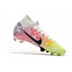 Nike Mercurial Superfly 7 Elite SE FG -Neymar Blanc Noir Bleu Volt