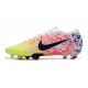 Neymar Nike Mercurial Vapor XIII Elite FG Blanc Noir Bleu Volt