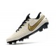 Crampons de Football Nike Tiempo Legend 8 Elite FG Blanc Or