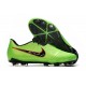 Crampon Nouveaux Nike Phantom Vnm Elite FG Vert Noir