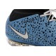 Nouveau Chaussures de Football Nike Mercurial Superfly 4 FG Bleu Noir Blanc