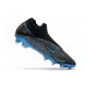 Crampon Nike Phantom Vision 2 Elite DF FG -Noir Bleu Laser Anthracite