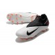 Crampon 2020 Nike Phantom Vision 2 Elite DF FG -Blanc Noir Cramoisi