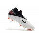 Crampon 2020 Nike Phantom Vision 2 Elite DF FG -Blanc Noir Cramoisi