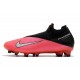 Crampon 2020 Nike Phantom Vision 2 Elite DF FG -Cramoisi Argent Noir