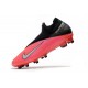 Crampon 2020 Nike Phantom Vision 2 Elite DF FG -Cramoisi Argent Noir