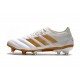 Nouveau Crampons Foot - Adidas Copa 19.1 FG Blanc Or