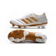 Nouveau Crampons Foot - Adidas Copa 19.1 FG Blanc Or