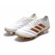 Nouveau Crampons Foot - Adidas Copa 19.1 FG Blanc Or