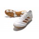 Nouveau Crampons Foot - Adidas Copa 19.1 FG Blanc Or
