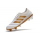 Nouveau Crampons Foot - Adidas Copa 19.1 FG Blanc Or