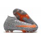 Nike Mercurial Superfly VII Elite DF CR7 FG - Blanc Noir Orange