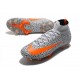 Nike Mercurial Superfly VII Elite DF CR7 FG - Blanc Noir Orange