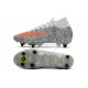 Nike Mercurial Superfly 7 Elite SG-Pro AC CR7 Safari-Blanc Orange Noir