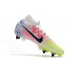 Nike Mercurial Superfly 7 Elite SG-Pro AC Neymar Blanc Noir Bleu Volt