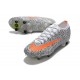 Nike Mercurial Vapor 13 Elite SG AC CR7 Safari-Blanc Orange Noir