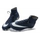 Coupe du monde 2014 Chaussures Nike Mercurial Superfly FG Bleu Foncé Blanc