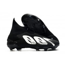 adidas Crampons Predator Mutator 20+ FG - Noir Blanc